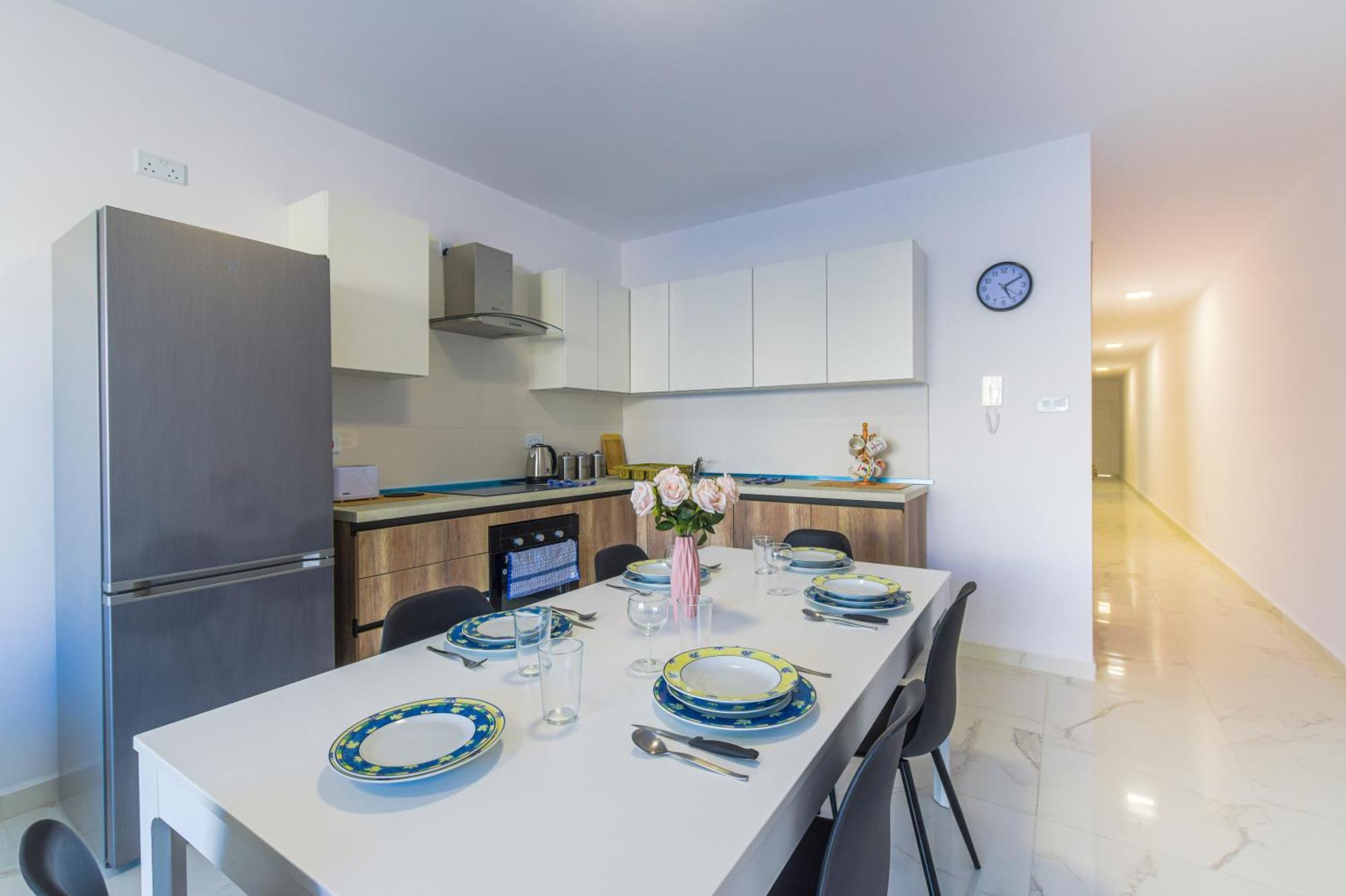 Spacious Brand New Apartment 3 Bdr 2Bth Bugibba St. Paul's Bay Exteriér fotografie